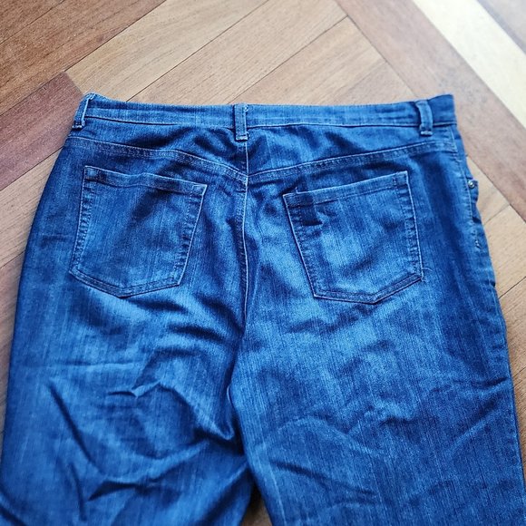 Gloria Vanderbilt Classic High Rise Tapered Jeans Size 14 Short - Picture 12 of 16
